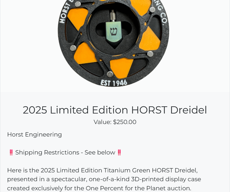 2025 Limited Edition HORST Dreidel